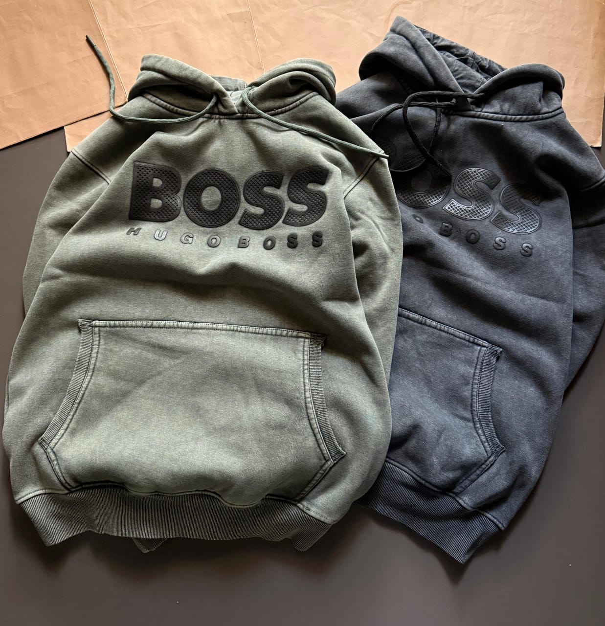 Thread Dori Street Classic Pullover Hoodie – Green & Black [HB-1]