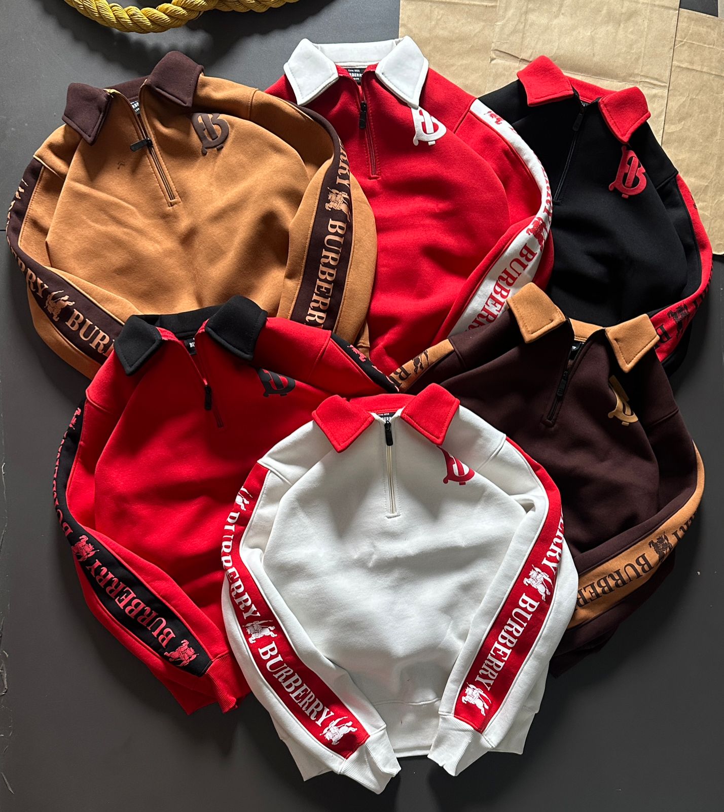 Thread Dori Men’s Classic Hoodies – Multi-Colour [BUR-POLO]