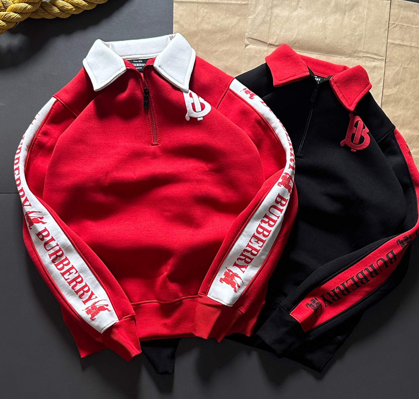 Thread Dori Men’s Classic Hoodies – Multi-Colour [BUR-POLO]