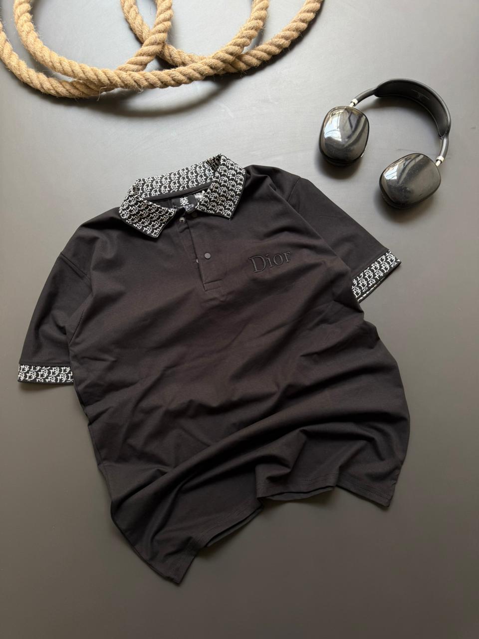 Thread Dori Luxe Signature Collar Premium Tee [PT-C]