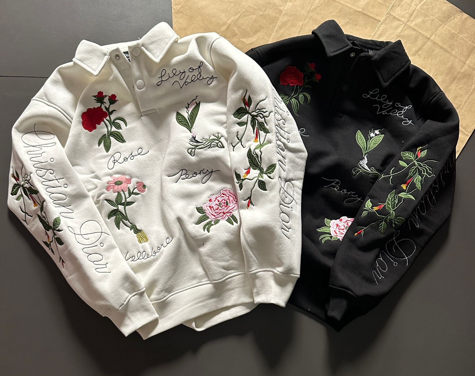 Thread Dori Men’s Classic Hoodies – Black & White [KAR]