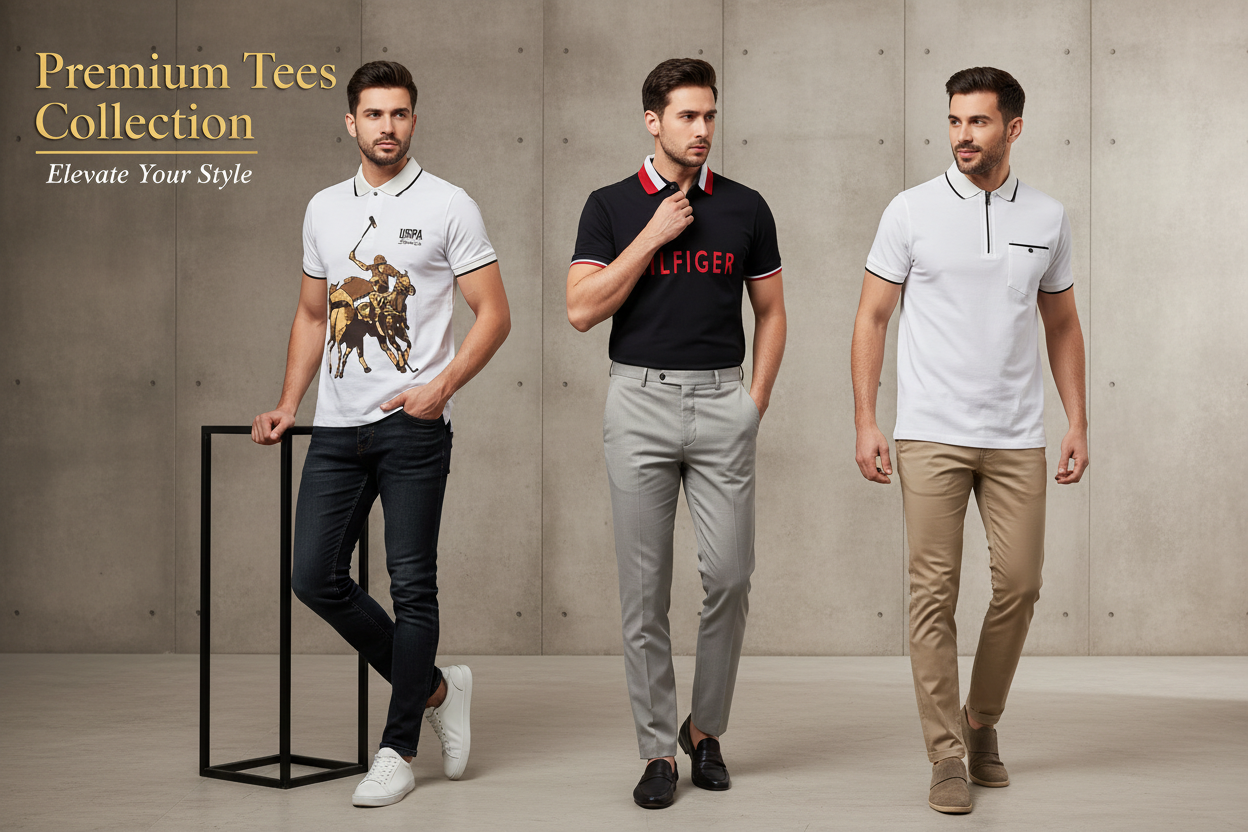 Premium Tees Collection with Models