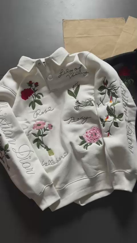 Load video: Thread Dori Men’s Classic Hoodies – Black &amp; White [KAR]